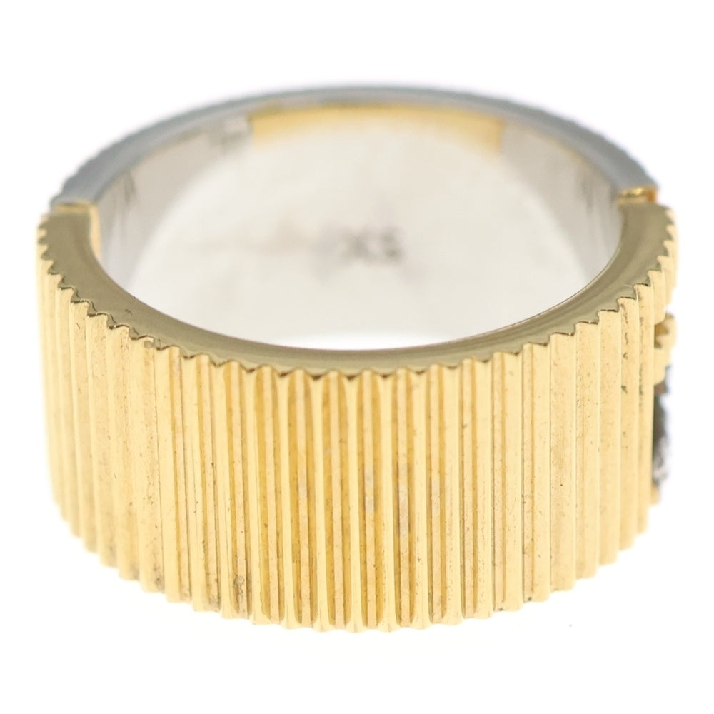 FENDI(フェンディ) リング 指輪 ゴールド×シルバー GP #XS