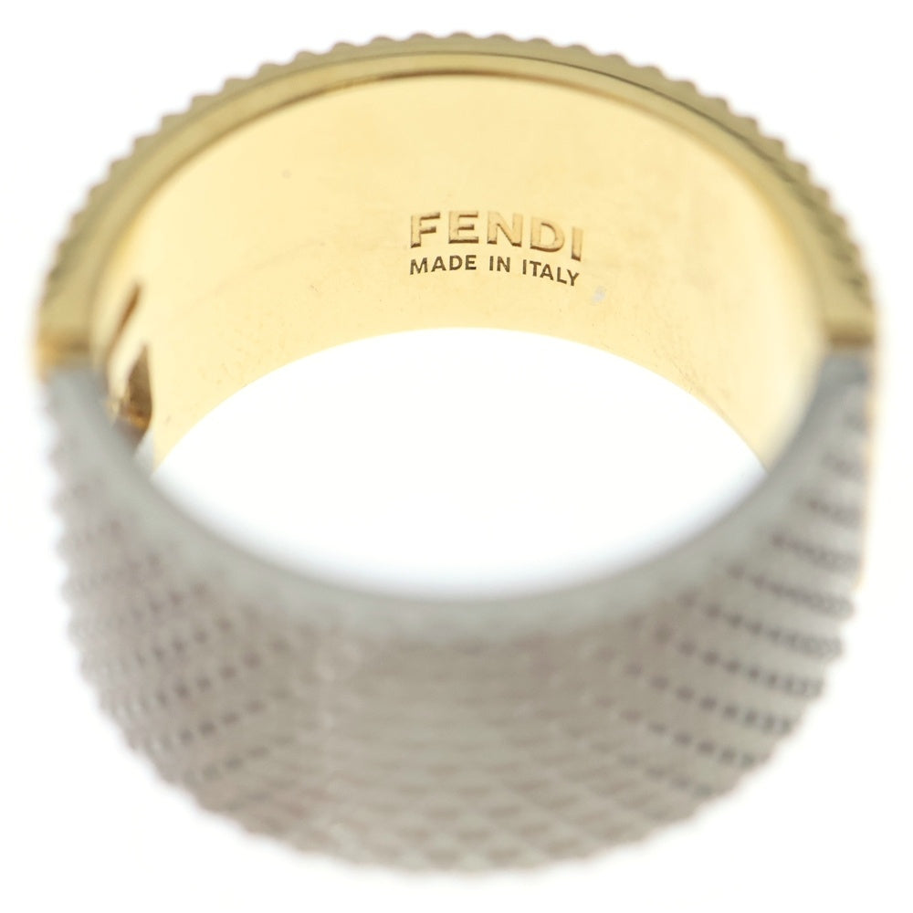FENDI(フェンディ) リング 指輪 ゴールド×シルバー GP #XS