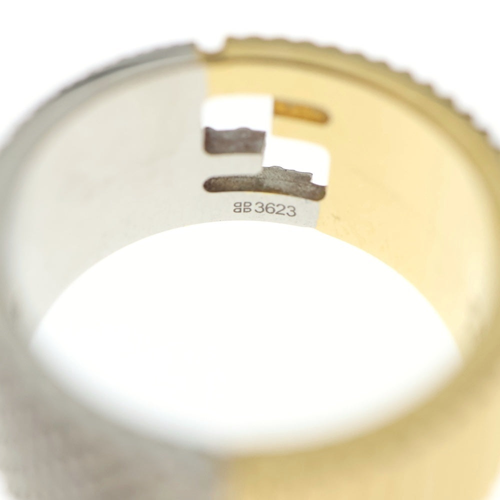 FENDI(フェンディ) リング 指輪 ゴールド×シルバー GP #XS