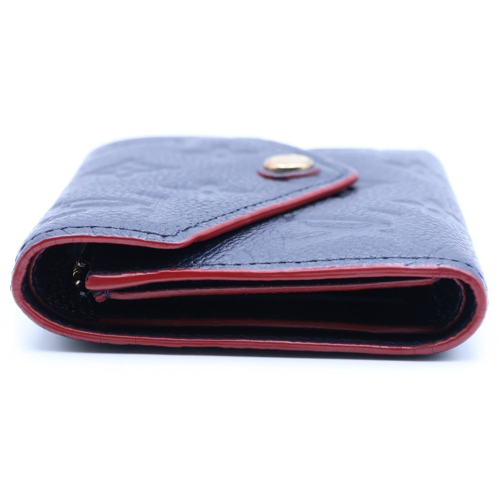 LOUIS VUITTON(ルイヴィトン) モノグラムアンプラント ポルトフォイユヴィクトリーヌ マリーヌルージュ レザー M64577 ウォレット 財布 レディース