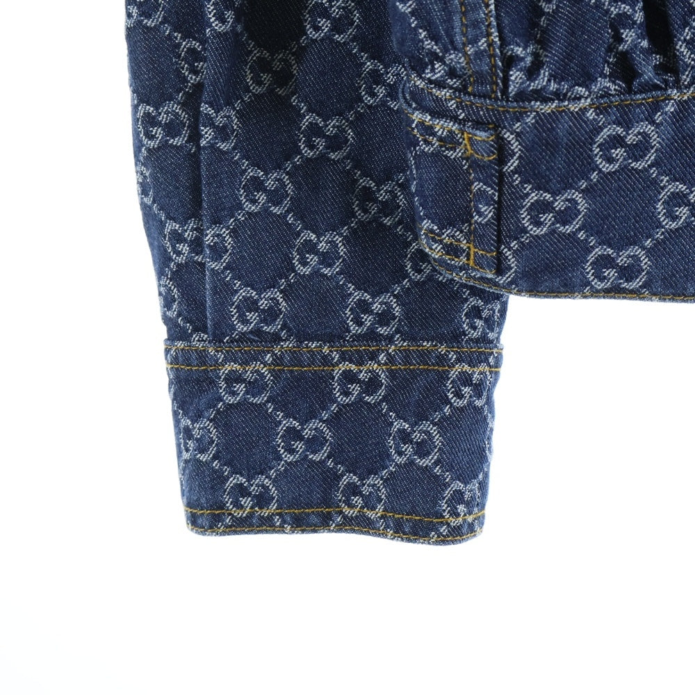 GUCCI(グッチ) GG総柄 デニムジャケット インディゴ 815185