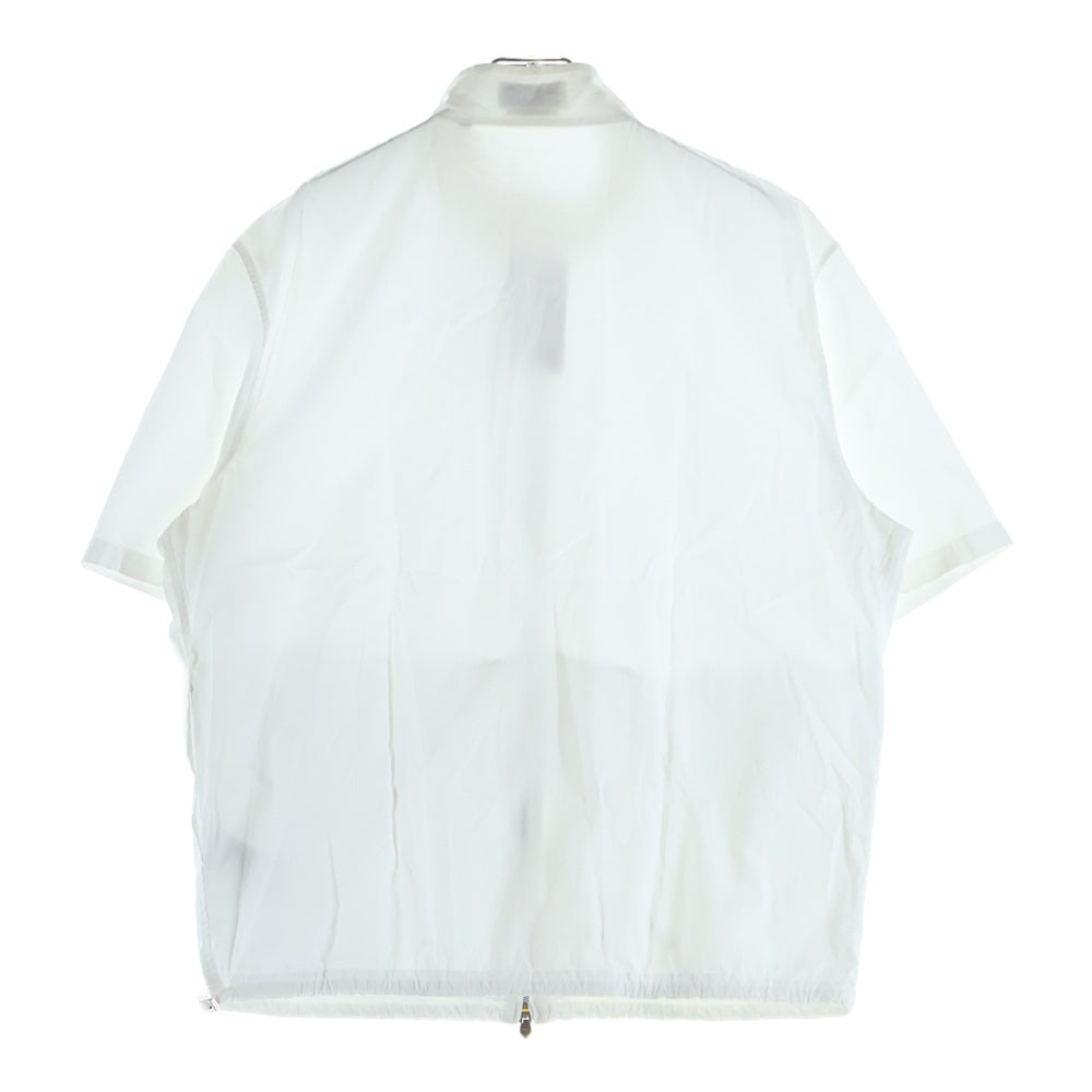 HERMES(エルメス) 半袖ジップシャツ ホワイト レディース