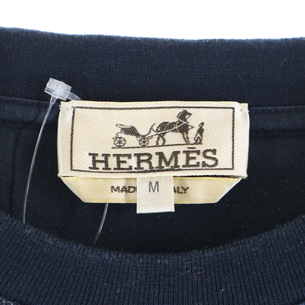 HERMES(エルメス) 馬柄スウェット ネイビー