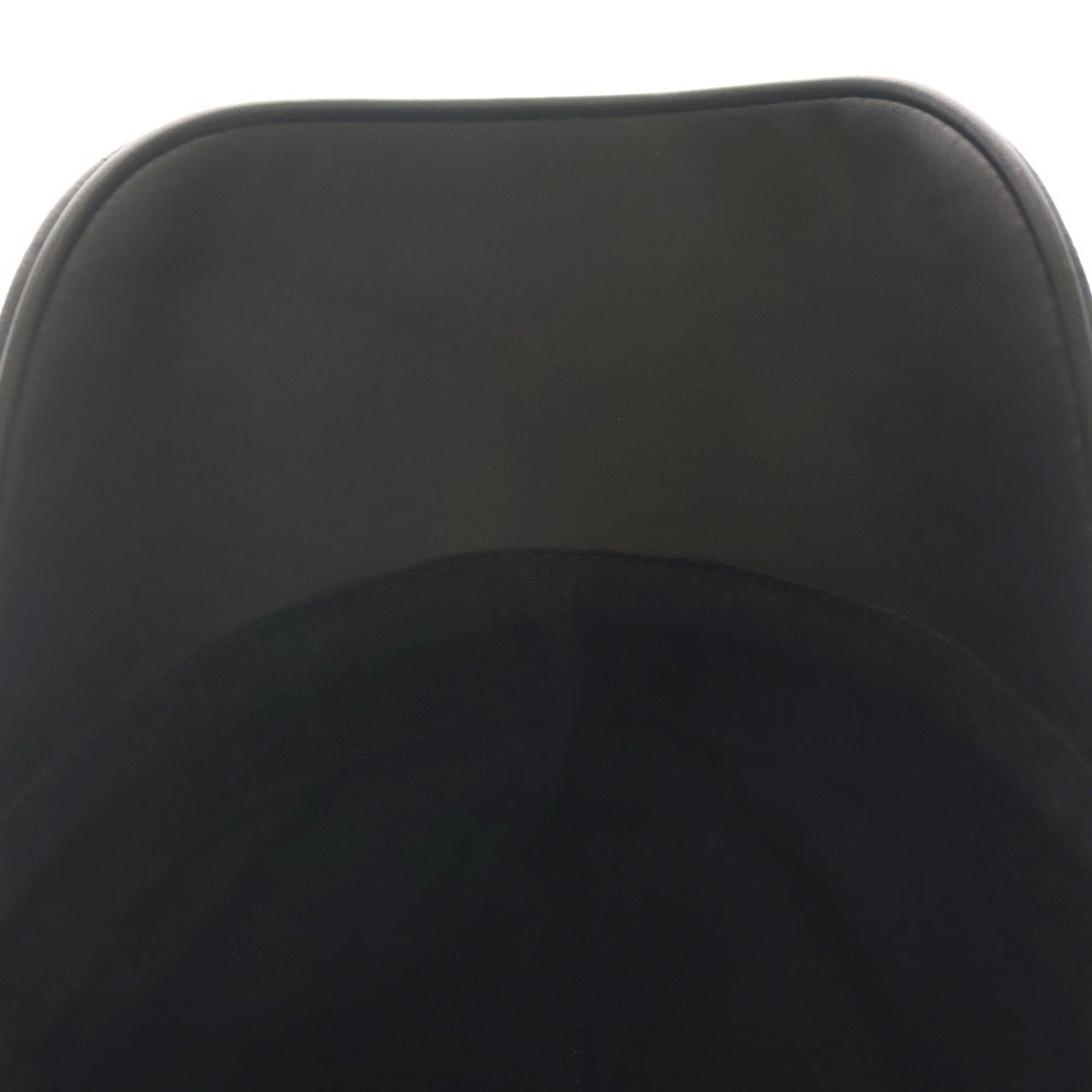 LOUIS VUITTON(ルイヴィトン) モノグラムシャドウ キャップ M76580 ブラック レザー