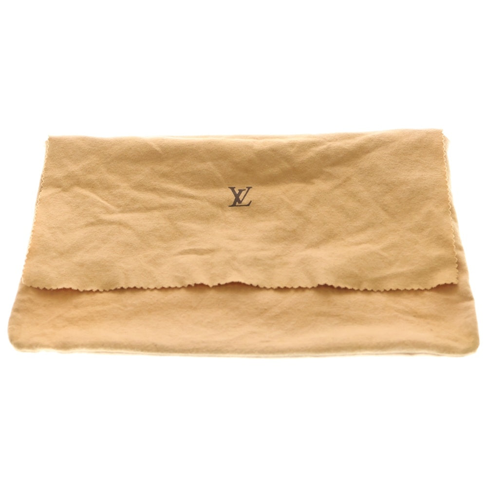 LOUIS VUITTON(ルイヴィトン) モノグラム ポシェットアクセソワール ハンドバッグ ミニバッグ ブラウン レザー×PVC M51980 ゴールド金具 レディース