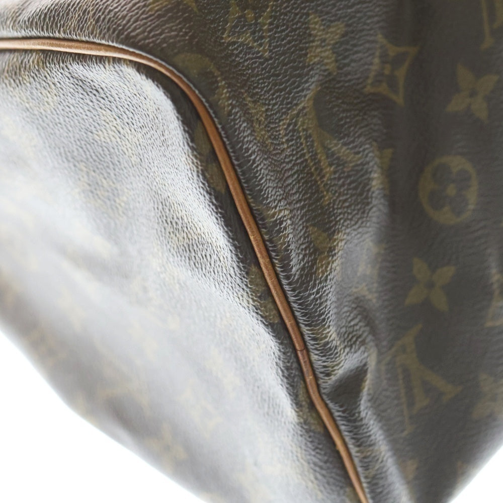 LOUIS VUITTON(ルイヴィトン) モノグラム スピーディ30 ハンドバッグ ミニボストンバッグ ブラウン レザー×PVC M41526 ゴールド金具 レディース