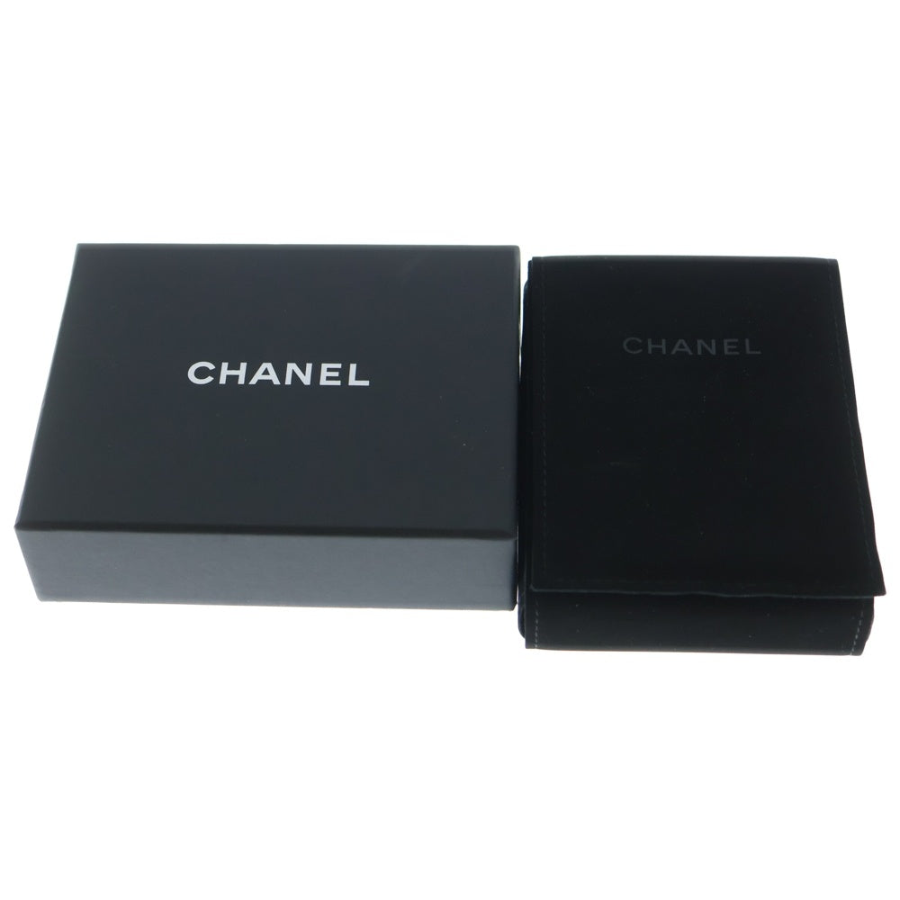 CHANEL(シャネル) ココマーク フェイクパール ピアス グレー シルバー レディース