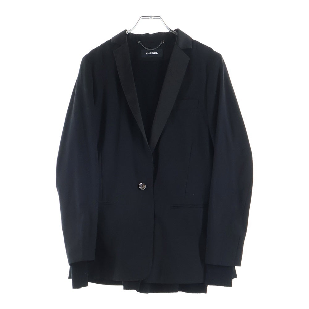 DIESEL(ディーゼル) カットオフテーラードジャケット レディース ブラック #S