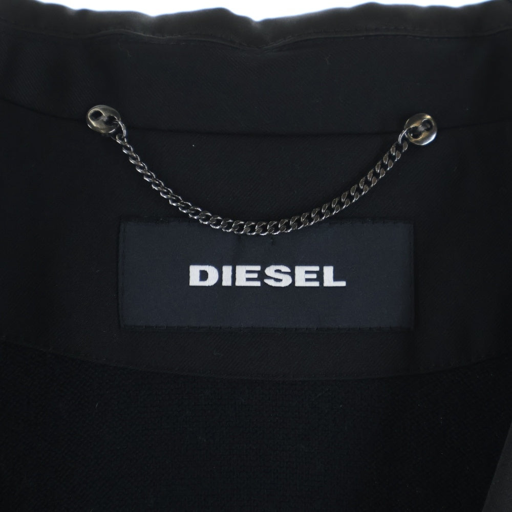 DIESEL(ディーゼル) カットオフテーラードジャケット レディース ブラック #S
