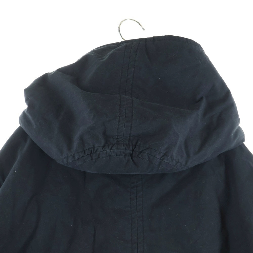 DIESEL(ディーゼル) ボアモッズコート ブラック×アイボリー コットン #XXS レディース
