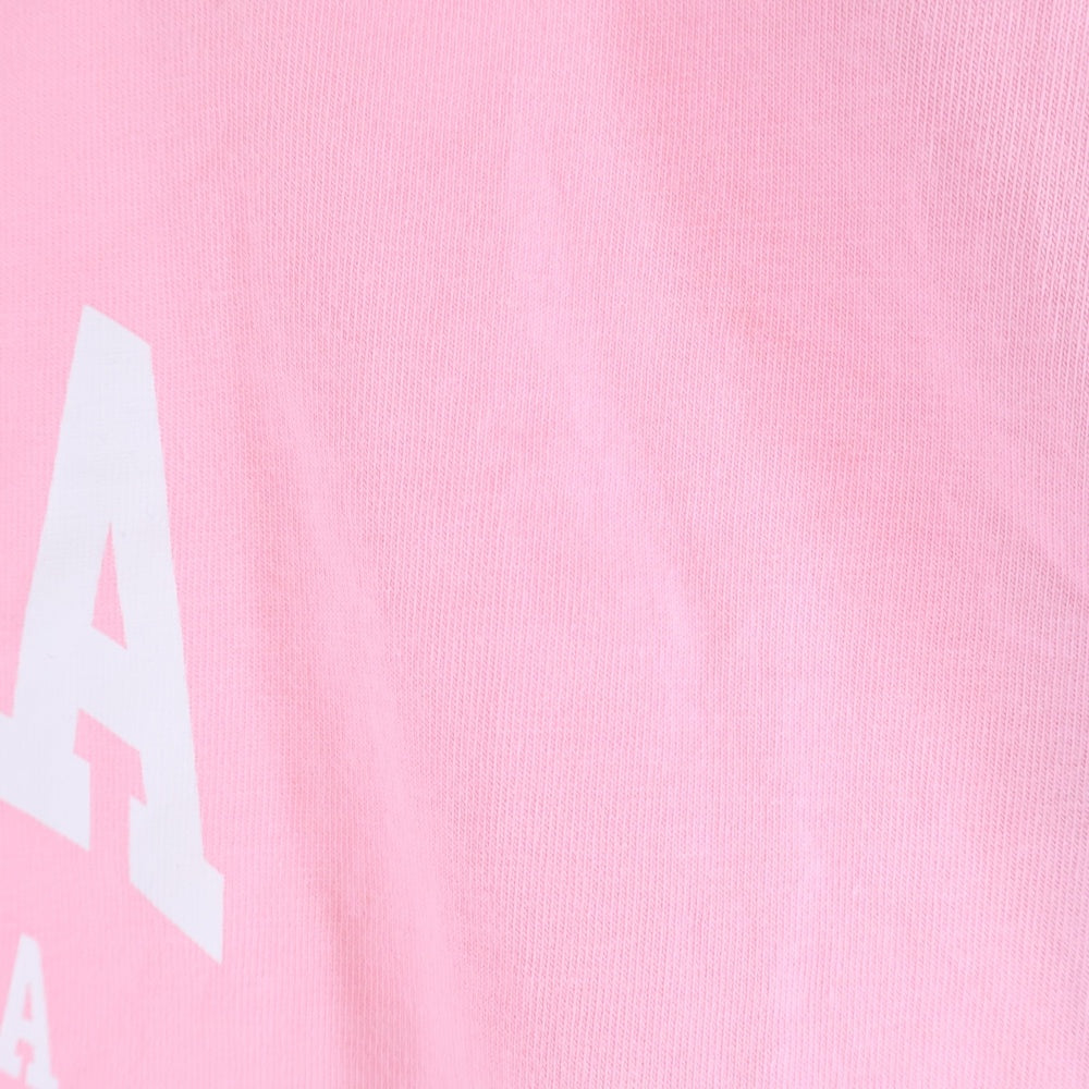 BALENCIAGA(バレンシアガ) ローマ限定 クルーネック半袖 Tシャツ ピンク 612965 レディース