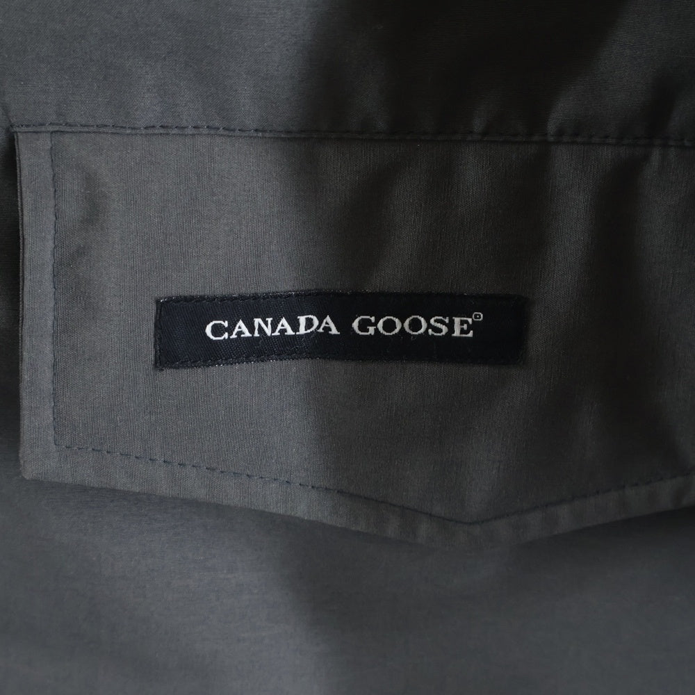 CANADA GOOSE(カナダグース) LANGFORD PARKA ラングフォード パーカー フーデッド ジップアップ ダウン ロング ジャケット コート グレー 2062M