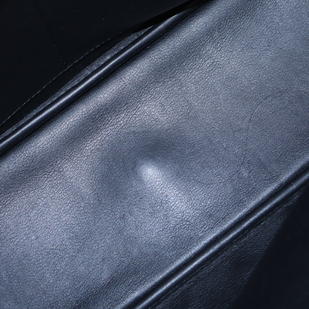 Christian Dior(クリスチャンディオール) パラダイス ディオリッシモ 2WAYバッグ ハンドバッグ ショルダーバッグ ブラック レザー シルバー金具 レディース