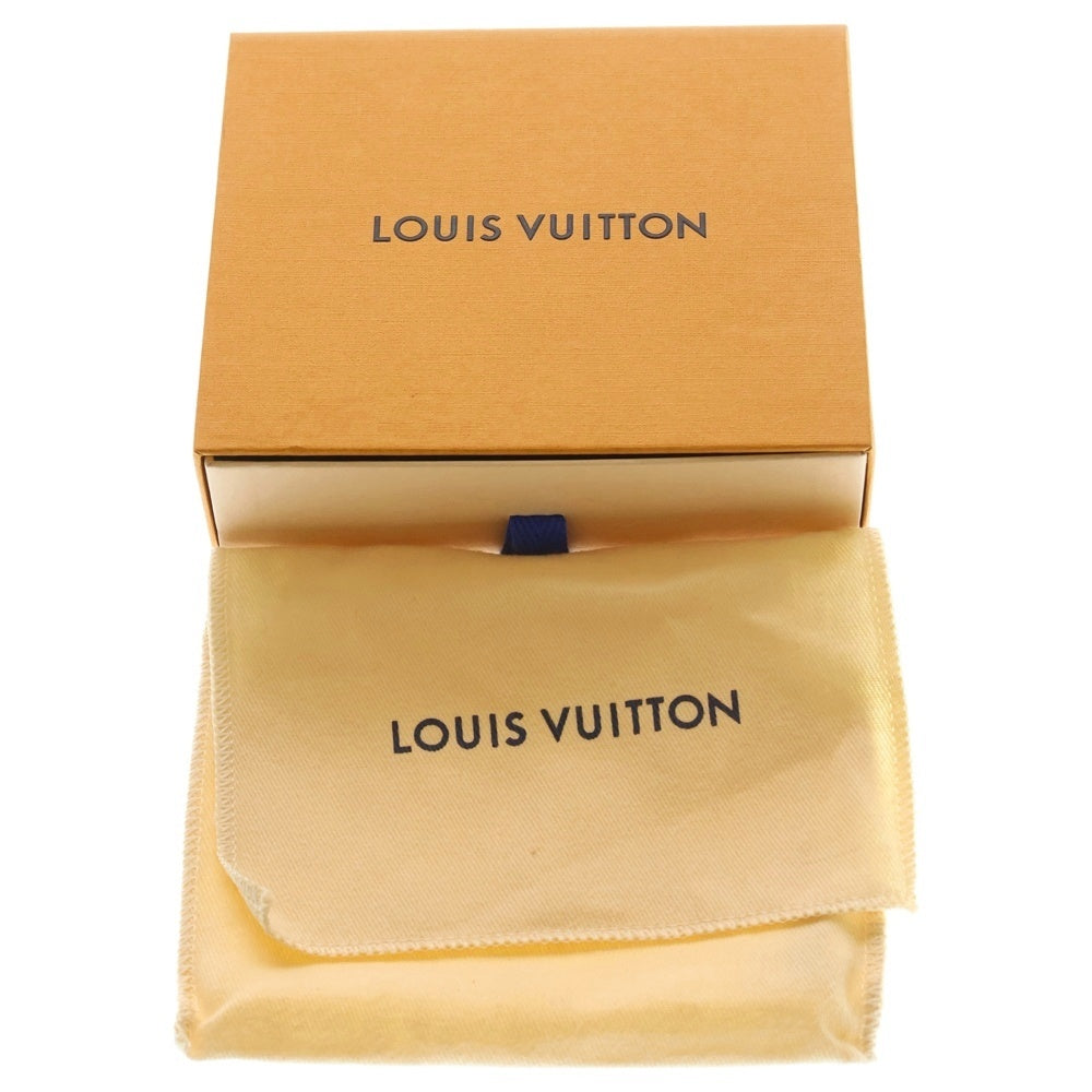 LOUIS VUITTON(ルイヴィトン) モノグラム ポルトフォイユ・ミュルティプル コンパクトウォレット 二つ折り財布 ライトグレー×イエロー M14694 レディース