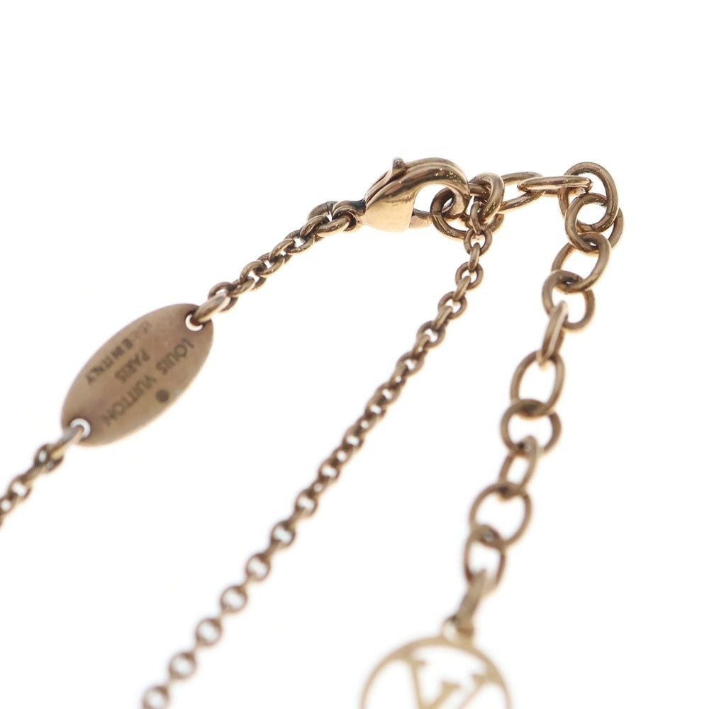 LOUIS VUITTON(ルイヴィトン) エセンシャルV ネックレス ペンダント チェーン ピンクゴールド GP M80137 レディース