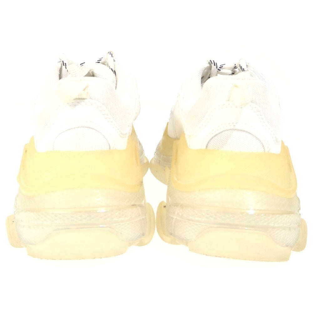 BALENCIAGA(バレンシアガ) TRIPLE S トリプルS クリアソール メッシュ ローカットスニーカー ホワイト レディース 544351 36