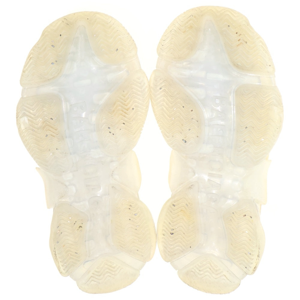 BALENCIAGA(バレンシアガ) TRIPLE S トリプルS クリアソール メッシュ ローカットスニーカー ホワイト レディース 544351 36