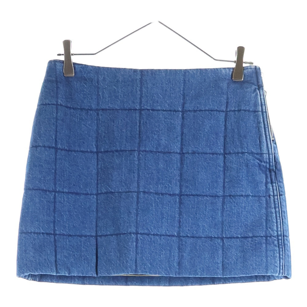 GUCCI(グッチ) キルティング デニムスカート インディゴ レディース 766042 XDCQ1