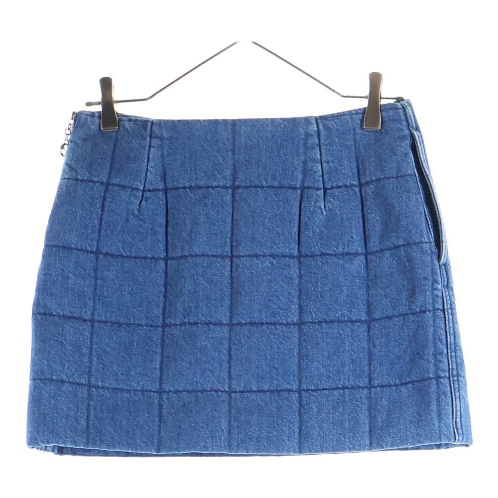 GUCCI(グッチ) キルティング デニムスカート インディゴ レディース 766042 XDCQ1