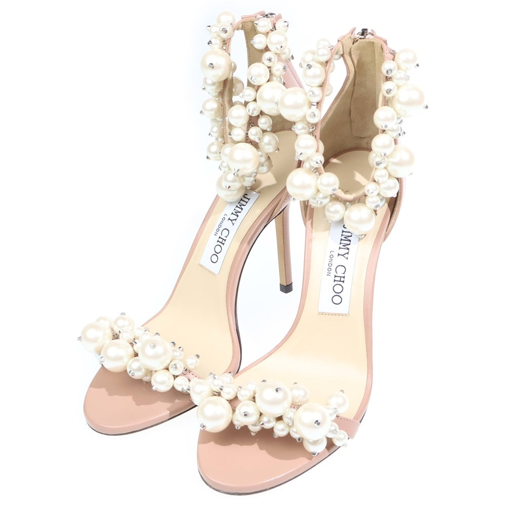 JIMMY CHOO(ジミーチュウ) マイセル パール ヒール パンプス レディース ピンク