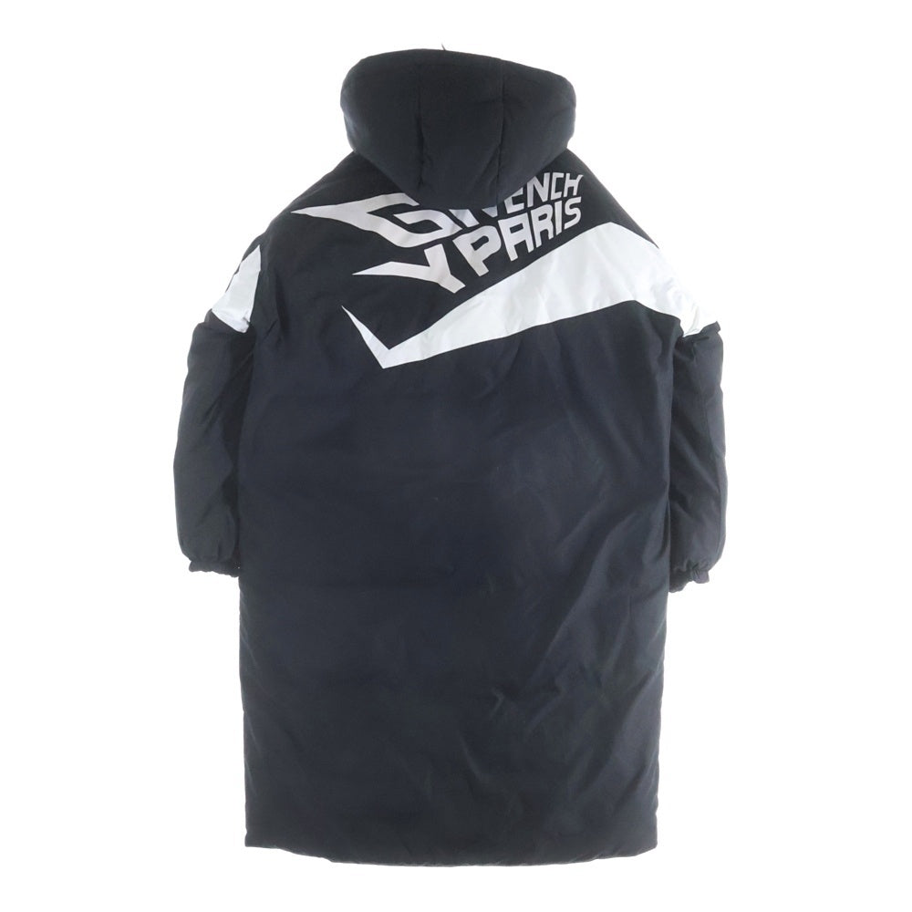 GIVENCHY(ジバンシィ) リバーシブル ダウンジャケット ロングコート ブラック BM00BA1255