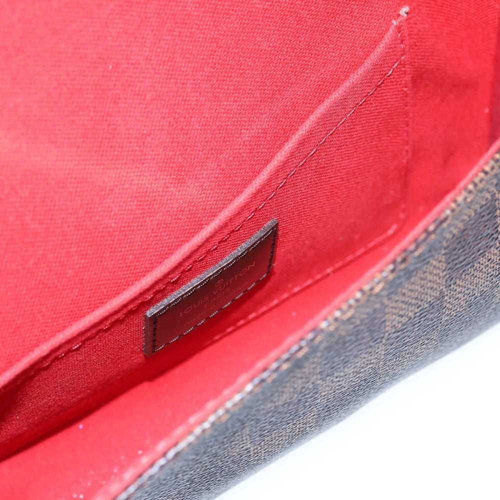 LOUIS VUITTON(ルイヴィトン) ダミエ フェイボリットPM ショルダーバッグ ブラウン PVCレザー N41276 レディース