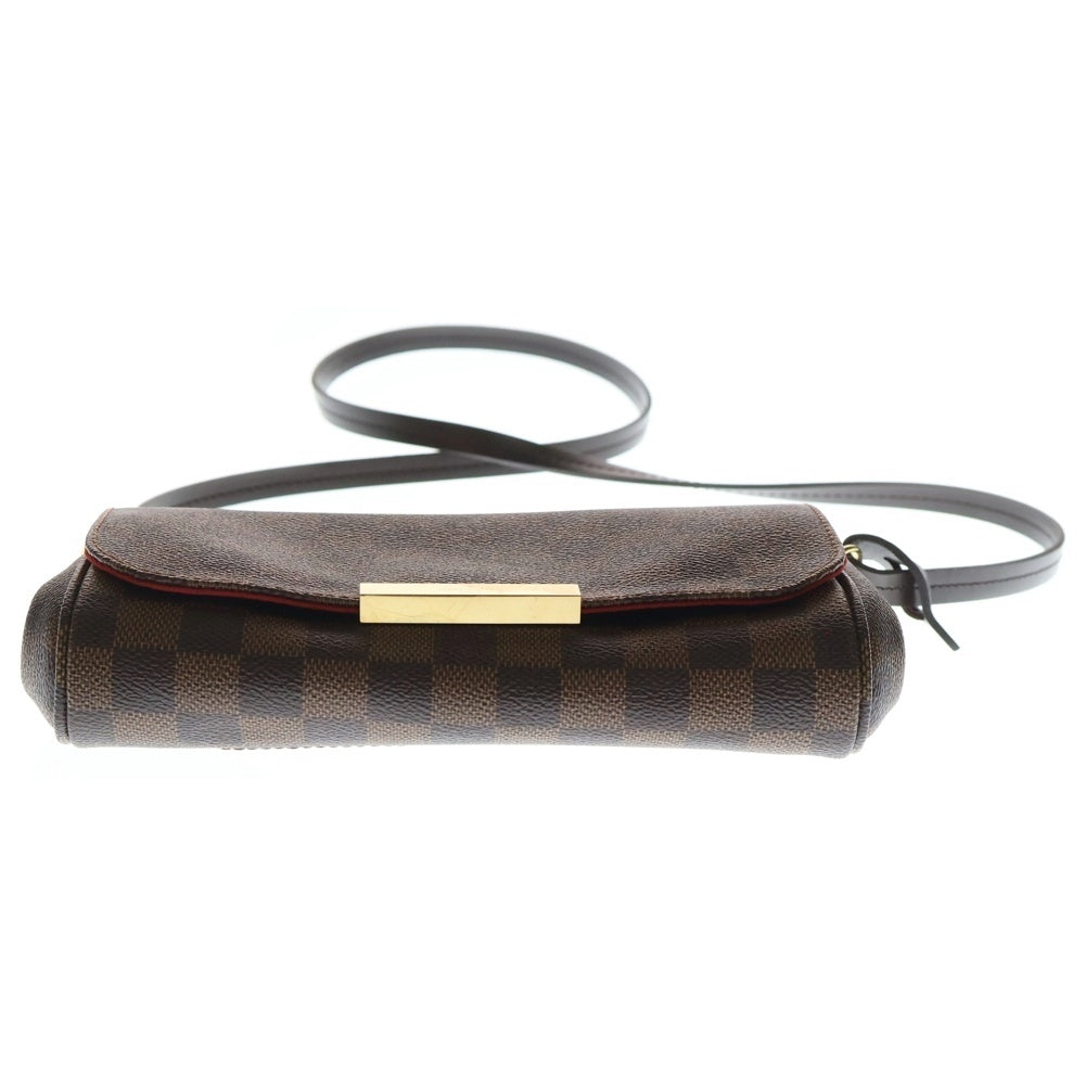 LOUIS VUITTON(ルイヴィトン) ダミエ フェイボリットPM ショルダーバッグ ブラウン PVCレザー N41276 レディース