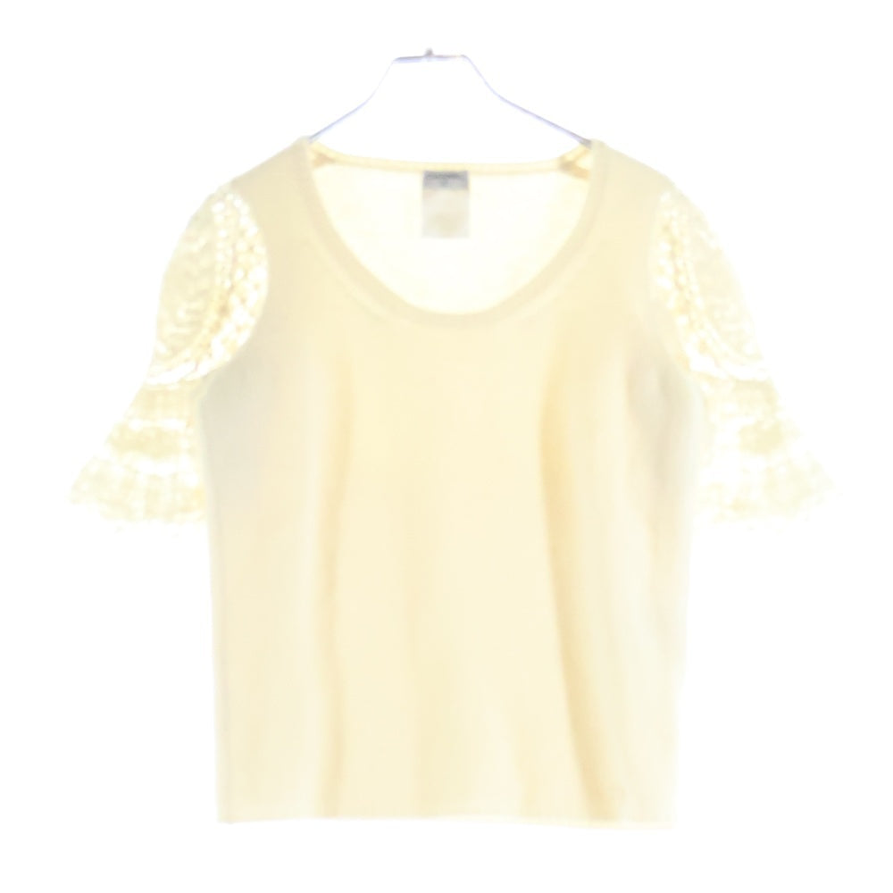 CHANEL(シャネル) ニットベスト カシミヤ ホワイト P27581V20089 レディース