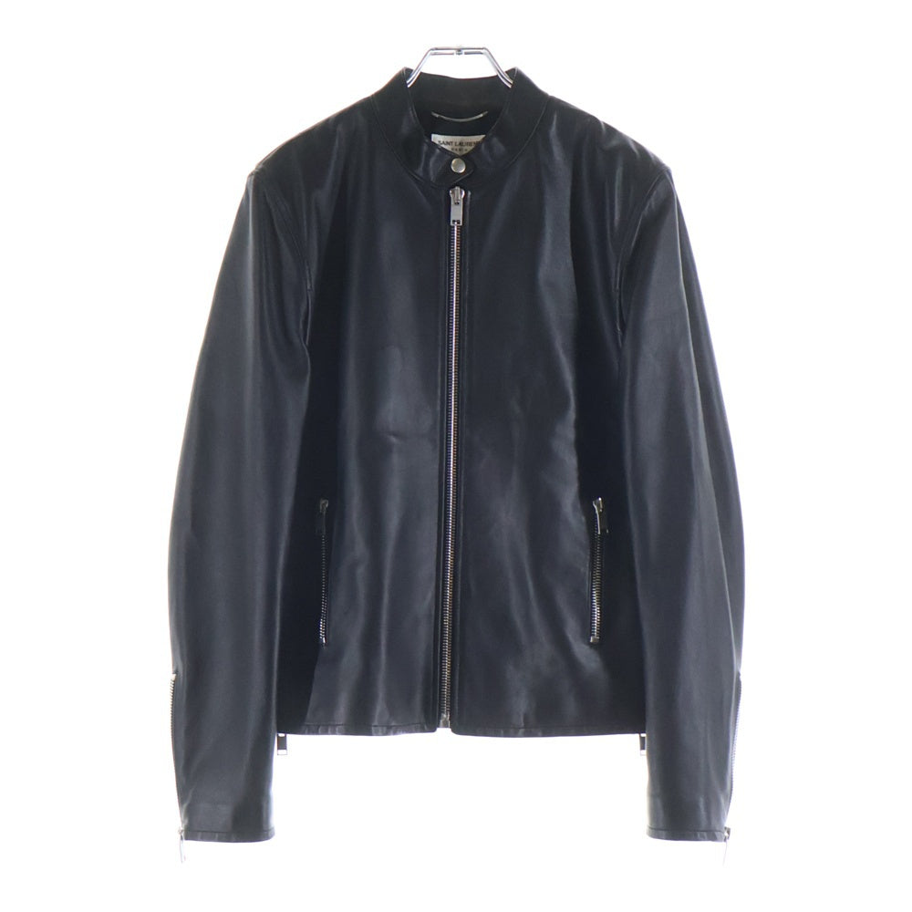 SAINT LAURENT PARIS(サンローランパリ) Keith Racer Jacket キースレーサー レザー ライダースジャケット ブラック 362239
