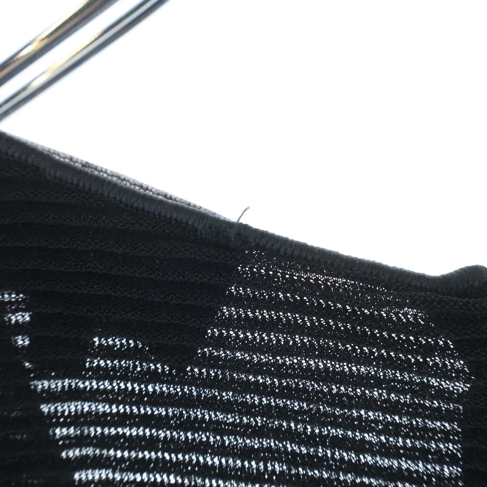 EMPORIO ARMANI EA7(エンポリオアルマーニイーエーセブン) ノースリーブニットワンピース ブラック 3R2A7B 2JWCZ レディース