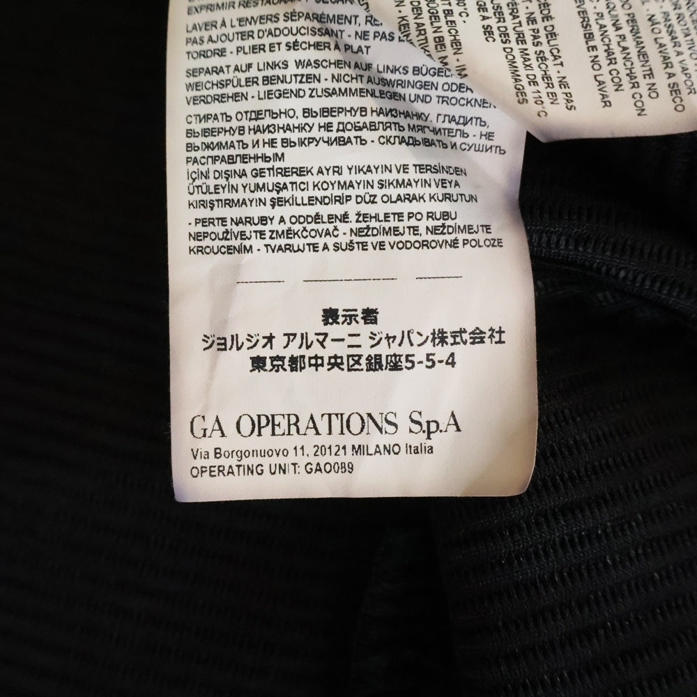 EMPORIO ARMANI EA7(エンポリオアルマーニイーエーセブン) ノースリーブニットワンピース ブラック 3R2A7B 2JWCZ レディース