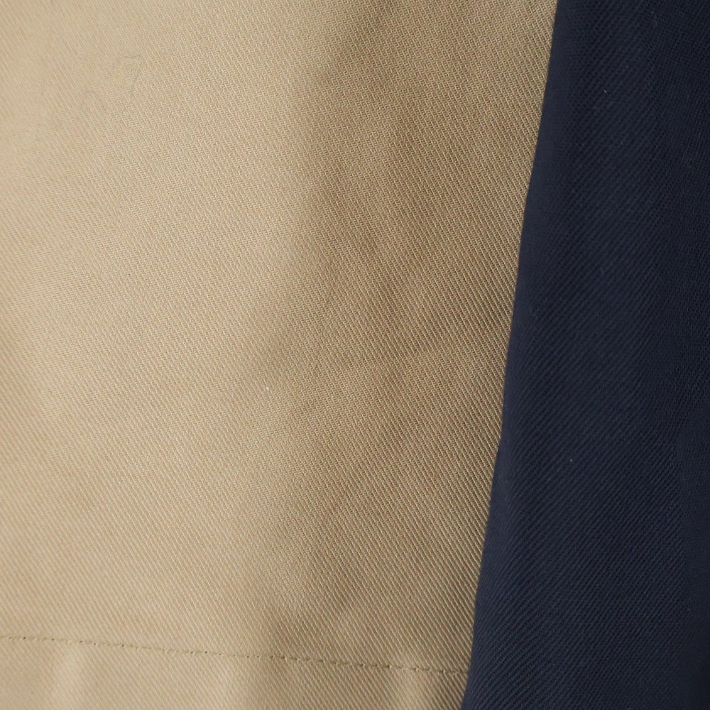 Weekend Max Mara(ウィークエンド マックスマーラ) 切り替え コットン ハーフ ショートパンツ ショーツ ネイビー/ベージュ レディース