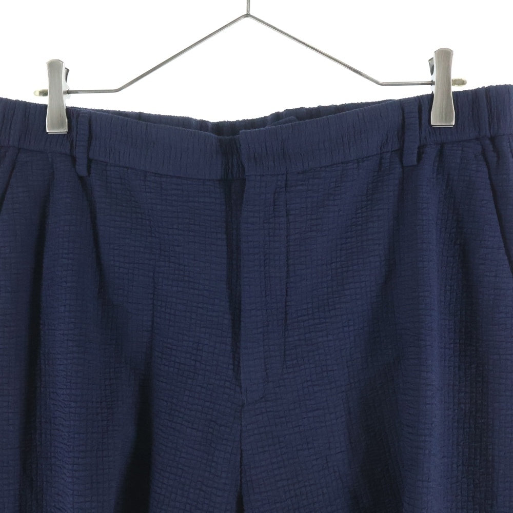 EMPORIO ARMANI EA7(エンポリオアルマーニイーエーセブン) ワッフル地 イージーパンツ ネイビー A1P960 A1202