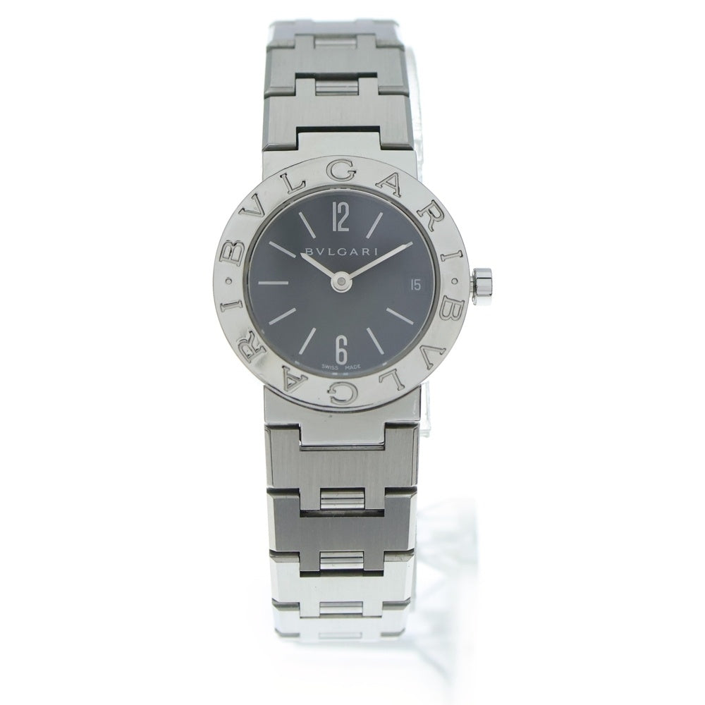 BVLGARI(ブルガリ) ブルガリブルガリ 黒文字盤 ステンレス クォーツ SS/QZ BB23SS 腕時計 レディース