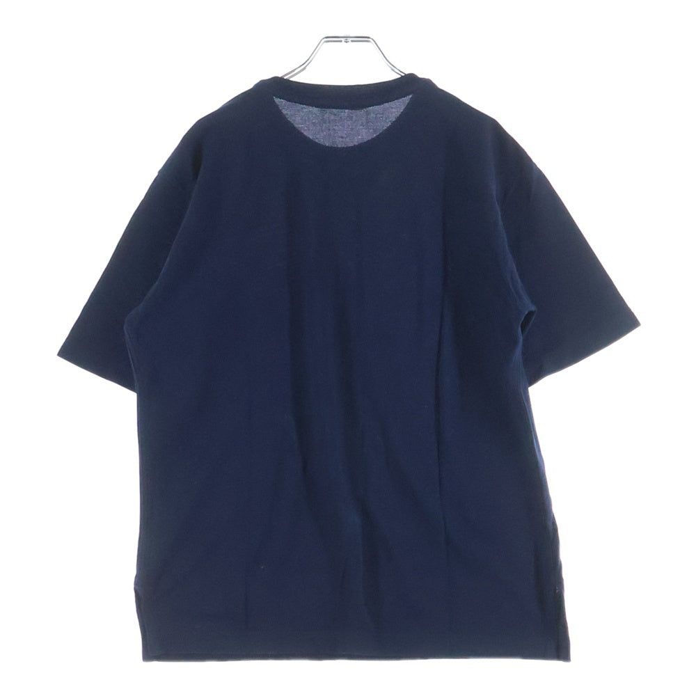 HERMES(エルメス) コットン 半袖ポロシャツ ネイビー