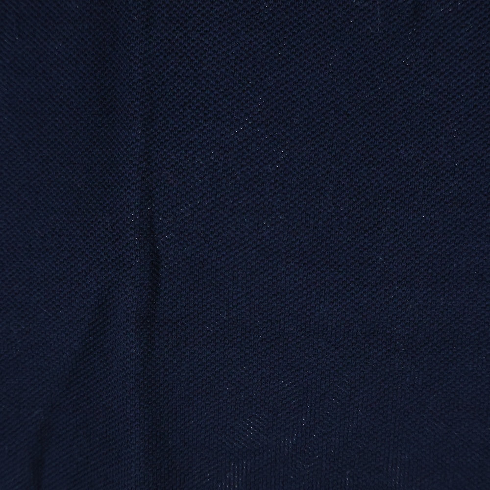 HERMES(エルメス) コットン 半袖ポロシャツ ネイビー