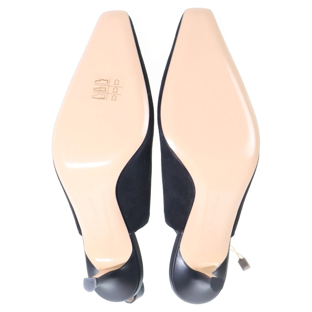 NO BRAND(ノーブランド) gianvito rossi ヒールパンプス スエード ブラック レディース