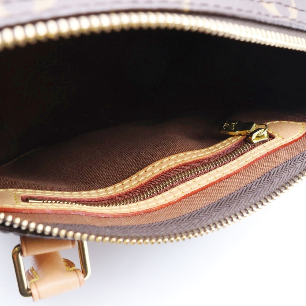 LOUIS VUITTON(ルイヴィトン) モノグラム スピーディ25 ブラウン PVC ハンドバッグ M41528 ICタイプ レディース