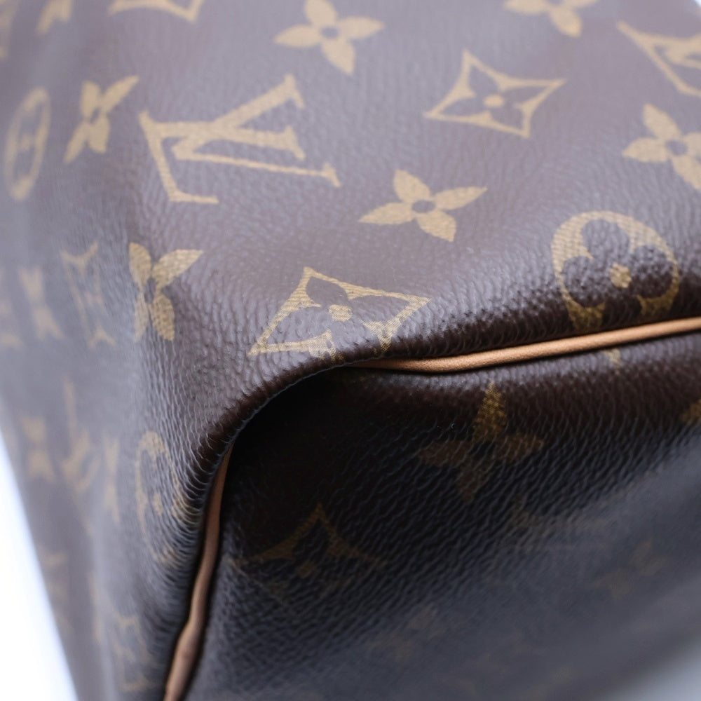 LOUIS VUITTON(ルイヴィトン) モノグラム スピーディ25 ブラウン PVC ハンドバッグ M41528 ICタイプ レディース