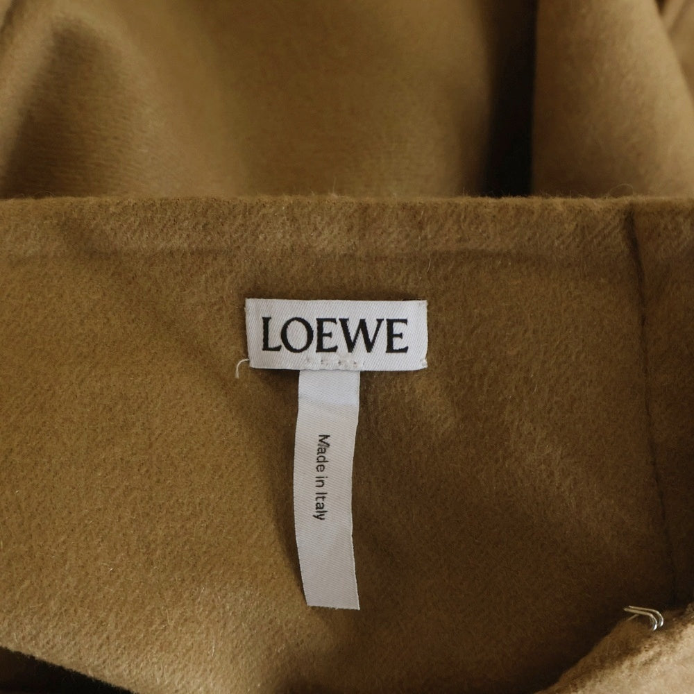 LOEWE(ロエベ) コレクション スカート ベージュ ウール レディース