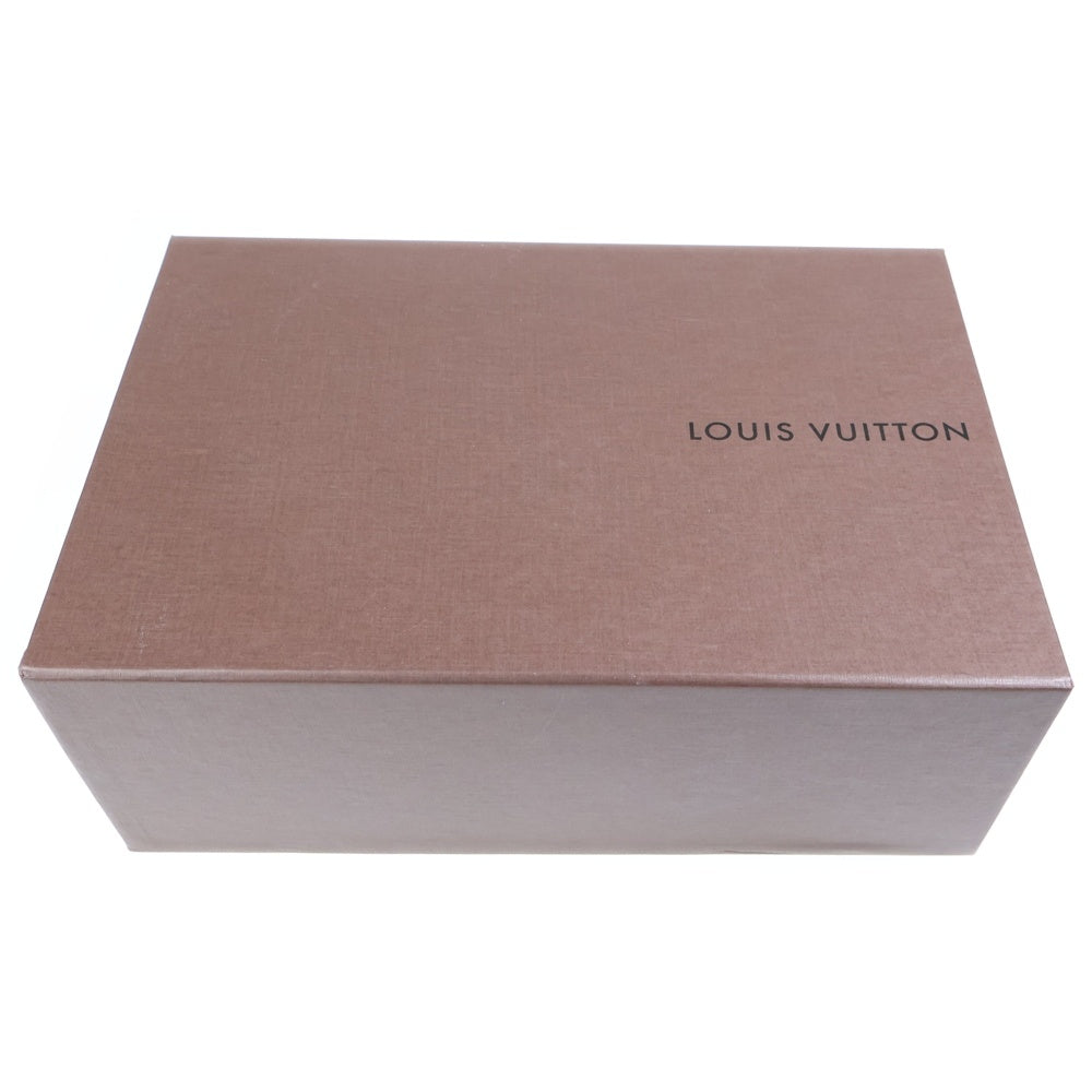 LOUIS VUITTON(ルイヴィトン) リボンデザイン スウェードヒールサンダル スエード ブラウン MA0180 レディース