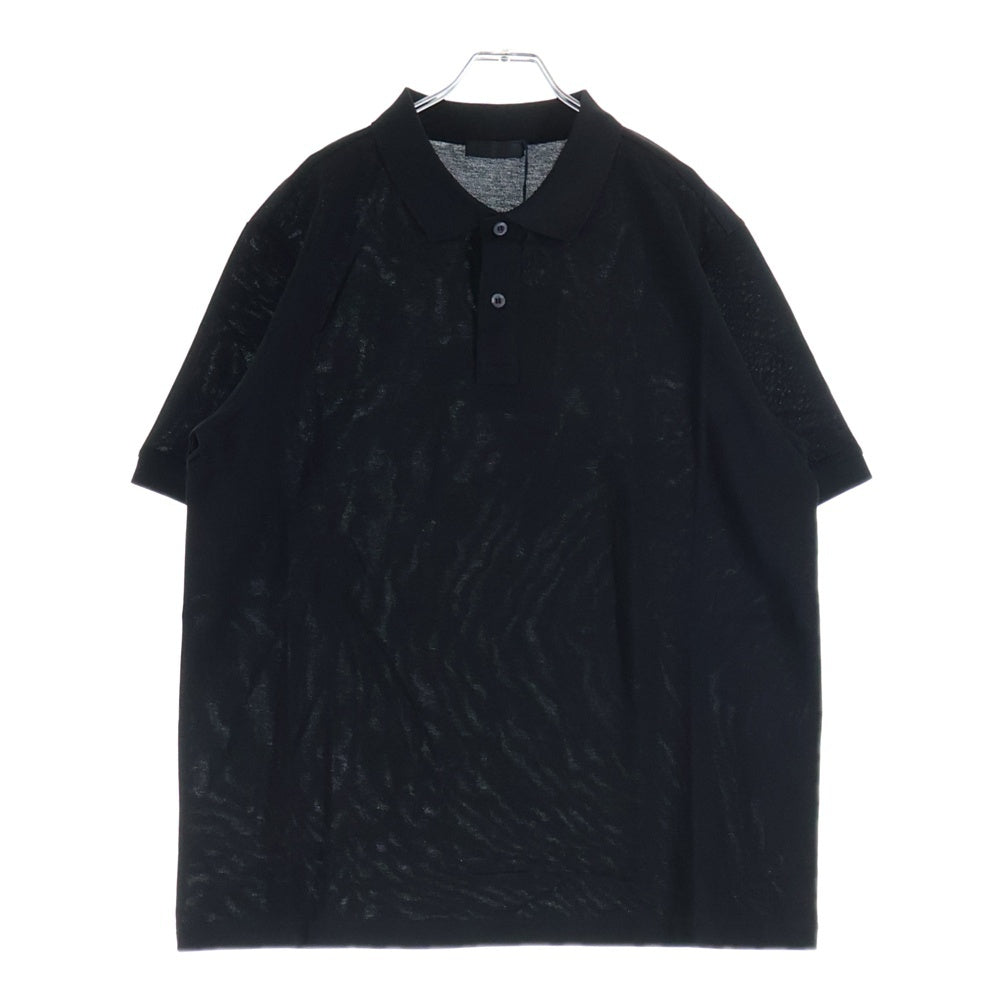 PRADA(プラダ) 半袖ポロシャツ コットン ブラック DNA497 レディース