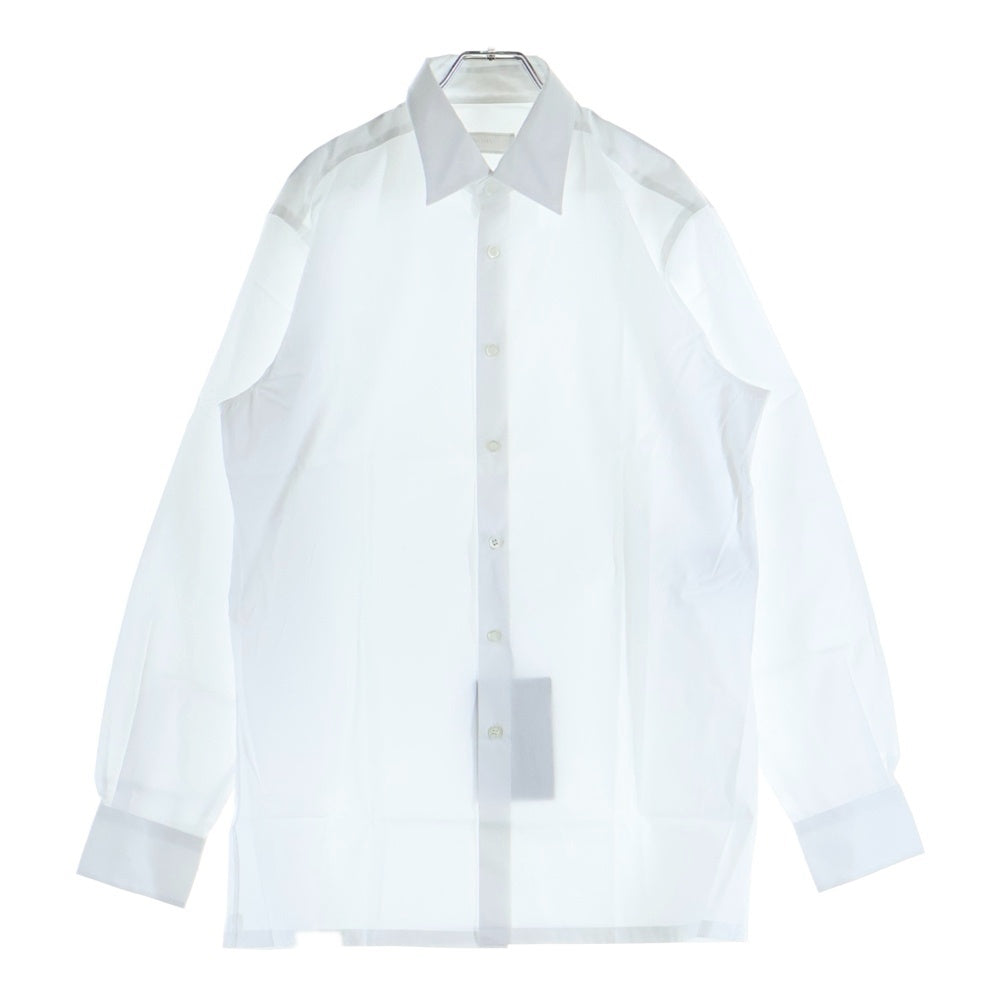 PRADA(プラダ) 24年 長袖シャツ コットン ホワイト DNA996 レディース