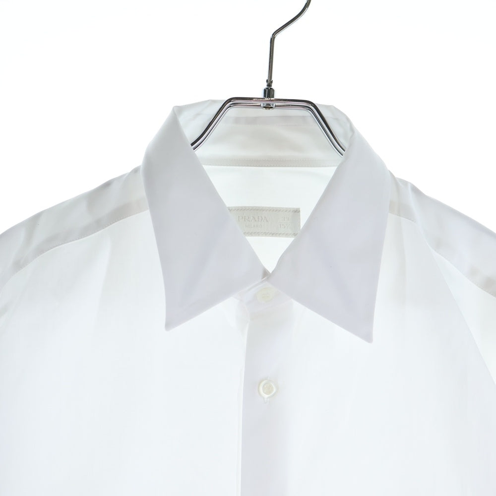 PRADA(プラダ) 24年 長袖シャツ コットン ホワイト DNA996 レディース