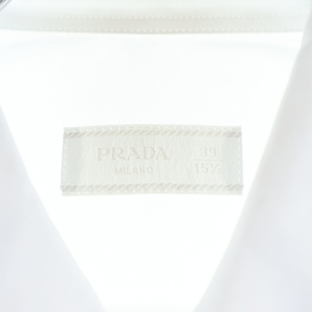 PRADA(プラダ) 24年 長袖シャツ コットン ホワイト DNA996 レディース