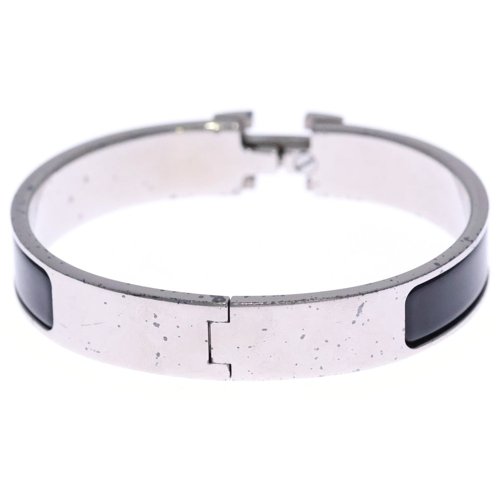 HERMES(エルメス) クリックH バングル ブラック SV金具