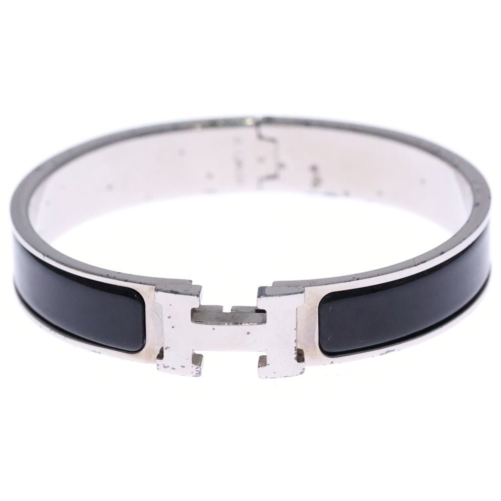 HERMES(エルメス) クリックH バングル ブラック SV金具