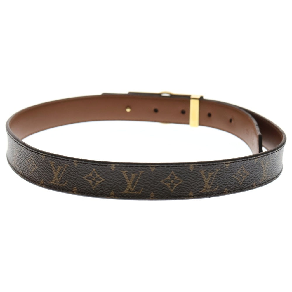 LOUIS VUITTON(ルイヴィトン) モノグラム サンチュール ドーフィーヌ ベルト ブラウン PVCレザー M0196V
