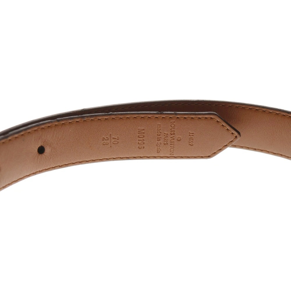 LOUIS VUITTON(ルイヴィトン) モノグラム サンチュール ドーフィーヌ ベルト ブラウン PVCレザー M0196V