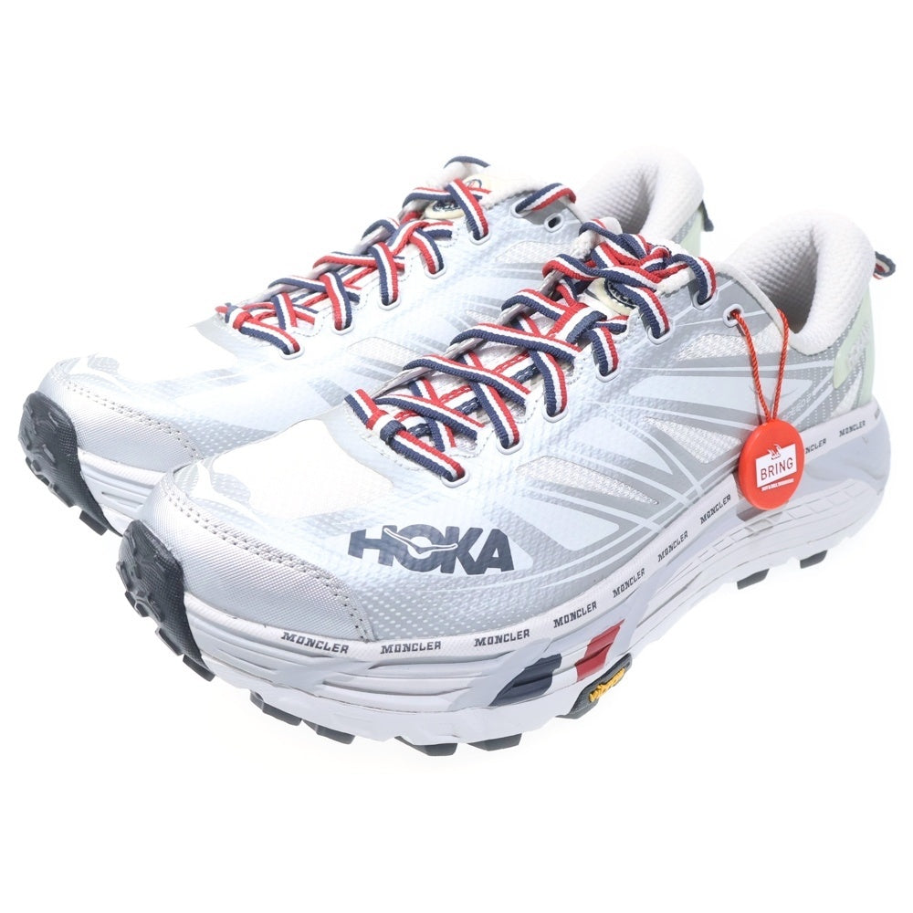 MONCLER(モンクレール) ×HOKA MAFATE SPEED 2 マファテスピード ローカットスニーカー US9.5/27.5cm シルバー